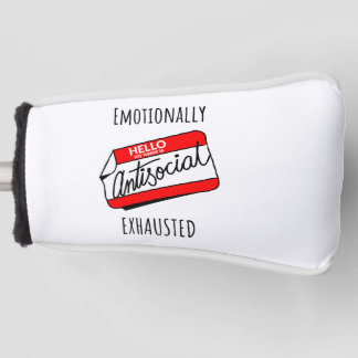 Emotioneel geëxtraheerd golfheadcover
