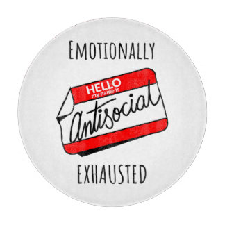 Emotioneel geëxtraheerd snijplank