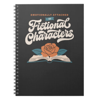 Emotioneel gehecht aan fictieve personages notitieboek