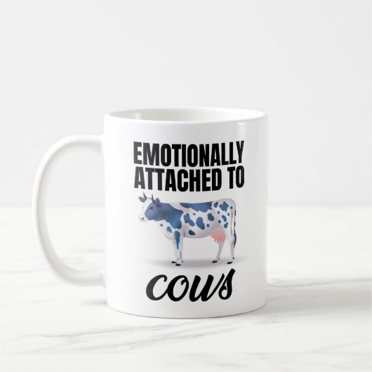 Emotioneel gehecht aan Koeien Koffiemok (Links)