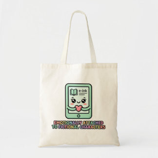 Emotioneel gehechte fictieve personages Grappig Tote Bag