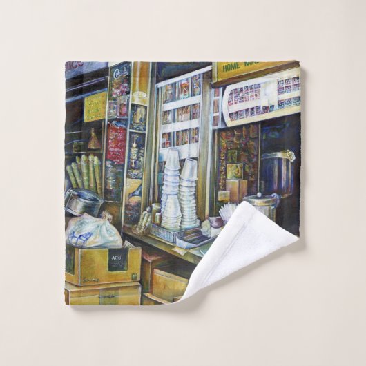 Emotioneel geladen lichtkrachten, Singapore Bad Handdoek (Wasdoekje)