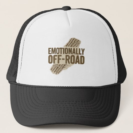 Emotioneel Off-Road Trucker Hat – Rugged Adventure Pet (Voorkant)