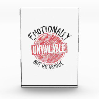 Emotioneel Onbeschikbaar Maar Grappig Stempel Fotoblokken
