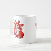 Emotioneel Ondersteunende Kreeftenmok Koffiemok (Voorkant links)