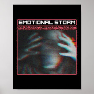 Emotioneel Storm Poster
