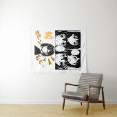 Emotionele Anime grids. Geen BG Wandkleed (In Situ (horizontaal))