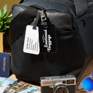 Emotionele bagage bagagelabel