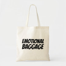 Emotionele bagage-Canvas tas