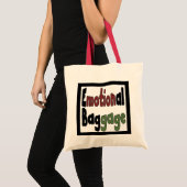 Emotionele bagage tote bag (Voorkant (product))