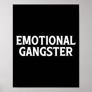 Emotionele Gangster - Fun Yoga Meditatie Mental He Poster