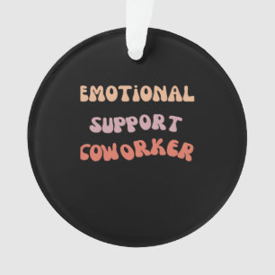 Emotionele Help Collega Classic Meme Ornament