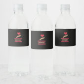 Emotionele Help Collega Classic Vibes Waterfles Etiket (Flessen)