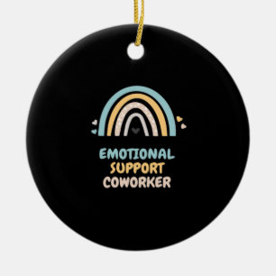 Emotionele Help Collega Klassieke Virale Meme En C Keramisch Ornament