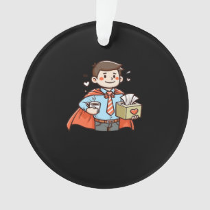 Emotionele Help Collega Klassieke Virale Meme Ornament