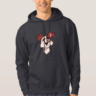 Emotionele hondenillustratie hoodie