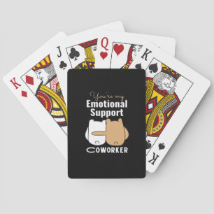 Emotionele Hulp Collega Klassieker Pokerkaarten