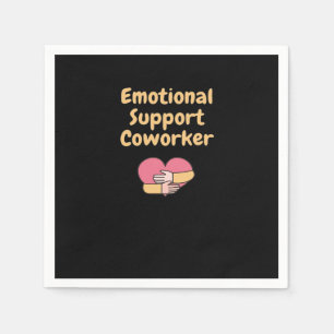 Emotionele hulp collega Schattigee en grappige ges Servet