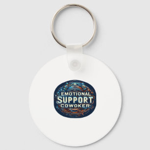 Emotionele hulp collega, typografie Classic Sleutelhanger