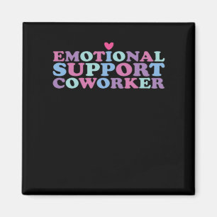 Emotionele hulp Coworker Chill Meme en Viral Magneet