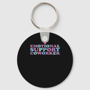 Emotionele hulp Coworker Chill Meme en Viral Sleutelhanger
