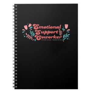 Emotionele hulp Coworker Classic Funny Trend Notitieboek