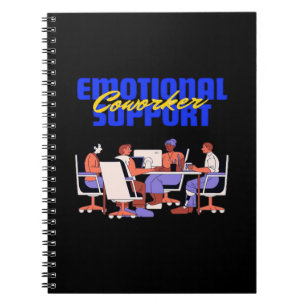 Emotionele hulp Coworker Classic voor grappige mem Notitieboek