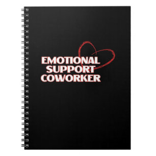 Emotionele hulp Coworker Classic - Werk Bestie Vir Notitieboek