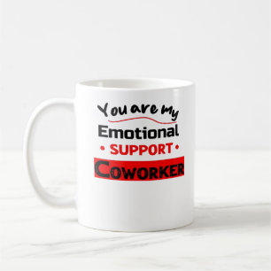 Emotionele hulp Coworker Sloth Vibes Koffiemok