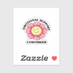 Emotionele Hulp Medewerker - Dag van de Arbeid Sticker