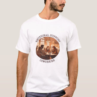 Emotionele hulp Medewerker grillige Kantoor Ally C T-shirt