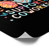 Emotionele hulp Medewerker Klassieke Schattigee me Poster (Hoek)