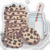 Emotionele Ondersteuning Cookies Sticker (Voorkant)