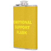 Emotionele ondersteuning Gold Flask Heupfles (Links)