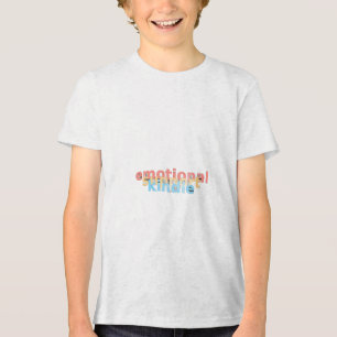 Emotionele ondersteuning Kindle Tri-Blend Shirt