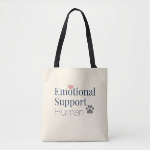 Emotionele Ondersteuning Mens   Grappige Huisdierl Draagtas