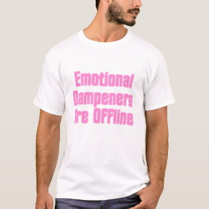 Emotionele schade is offline t-shirt