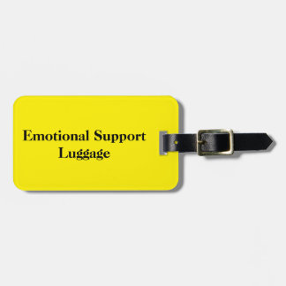 Emotionele steun - Bagage label