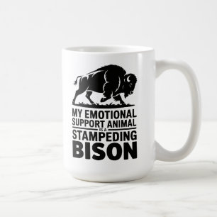 Emotionele Steun Bizons Neurodivergente Humor Koffiemok