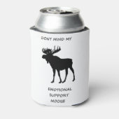 Emotionele steun eland blikjeskoeler (Blikje Achterkant)