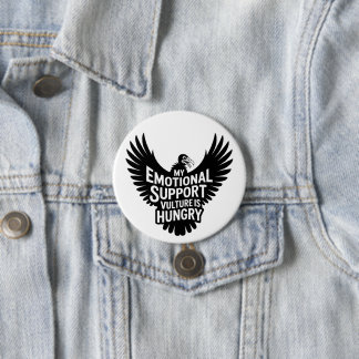 Emotionele Steun Gier Stoer Geestelijke Gezondheid Ronde Button 7,6 Cm