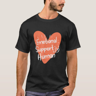 Emotionele steun t-shirt