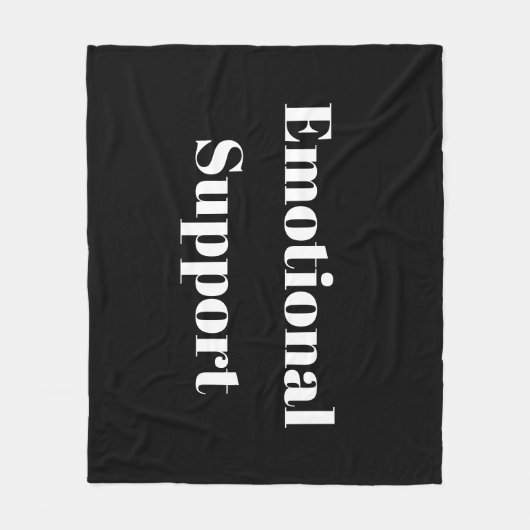 Emotionele support fleece deken (Voorkant)