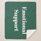 Emotionele support sherpa deken (Voorkant)