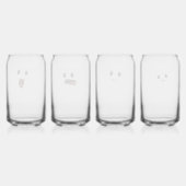 Emotionele supportbril blikvorm glas (Achterkant)