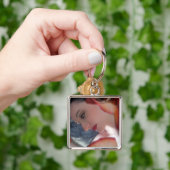 Emotionele vrije Herfst - Zelfportret Sleutelhanger (Hand)