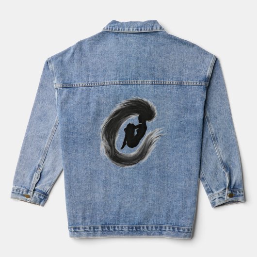 Émotions des femmes de saut Denim Jacket (Verso)