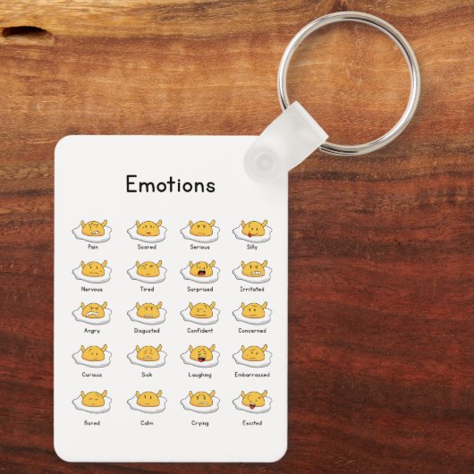 Emotions  sleutelhanger (Achterkant)