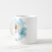 Émouvante tasse de Noël ange mignon (Devant gauche)