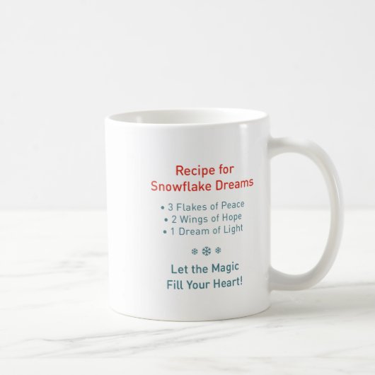 Émouvante tasse de Noël ange mignon (Droite)